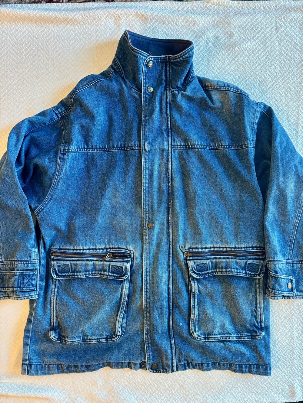 Vintage Arizona Jean Company Denim Chore Jacket